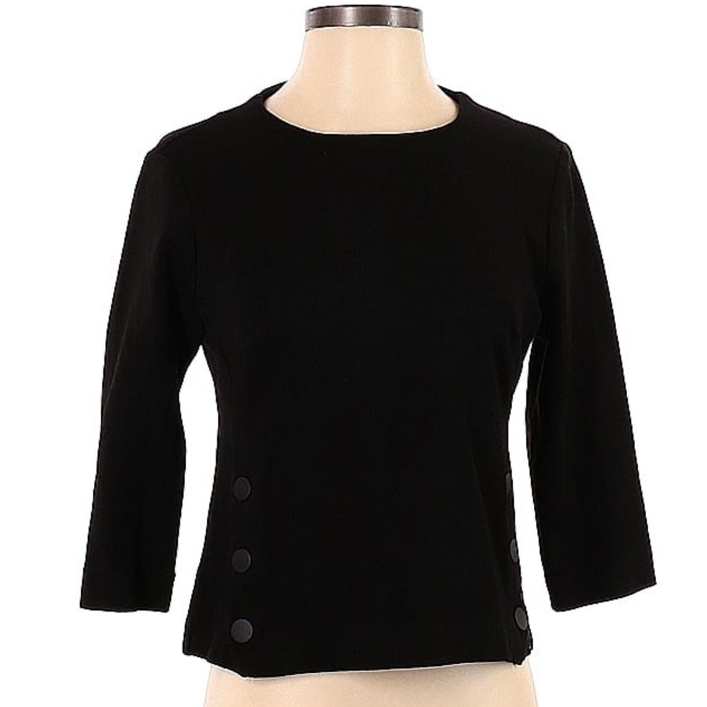 Women’s Cabi Black 3/4 Sleeve Top - Size S